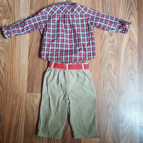 Chaps button down and corduroy style pants - Picture 6 of 7